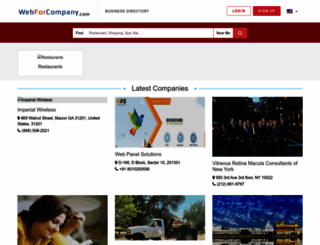 webforcompany.com screenshot
