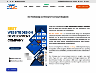 webforsolution.com screenshot