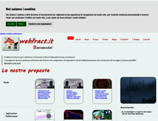 webfract.it screenshot