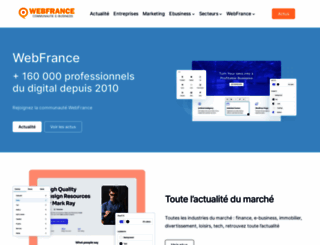 webfrance.com screenshot