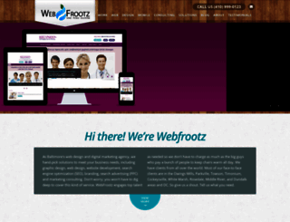 webfrootz.com screenshot