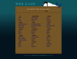 webgain.org screenshot