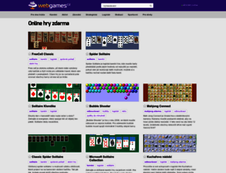 webgames.cz screenshot
