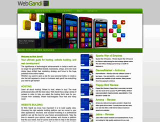 webgandi.com screenshot