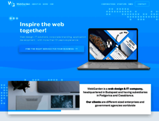 webgarden.eu screenshot