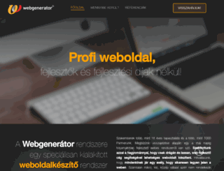 webgenerator.hu screenshot
