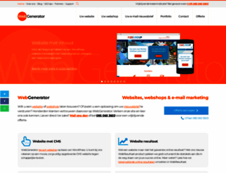 webgenerator.nl screenshot
