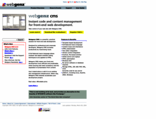 webgenz.com screenshot
