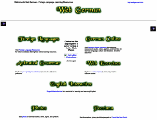 webgerman.com screenshot