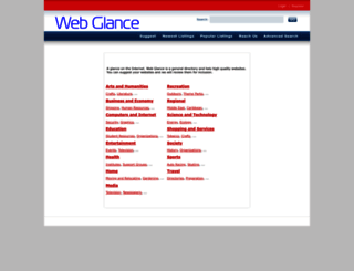 webglance.com screenshot