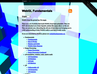 webglfundamentals.org screenshot