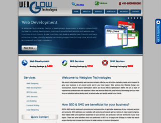 webglowtechnologies.com screenshot