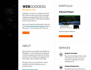 webgoddess.net screenshot