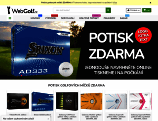 webgolf.cz screenshot