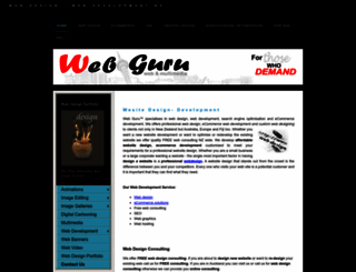 webguru.org.nz screenshot