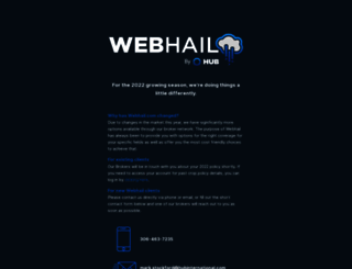 webhail.com screenshot