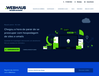 webhaus.com.br screenshot