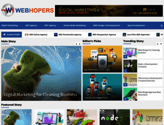 webhopersaustralia.com screenshot