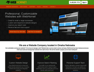 webhornet.com screenshot