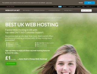 webhost.uk.net screenshot