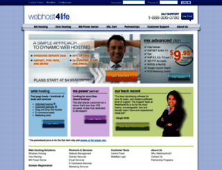webhost4life-inc.com screenshot