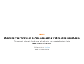 webhosting-nepal.com screenshot