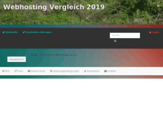 webhosting-vergleich-2019.de screenshot