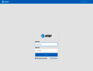 webhosting.att.com screenshot