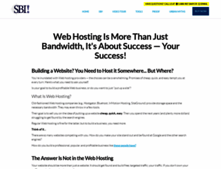 webhosting.sitesell.com screenshot