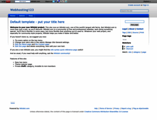 webhosting123.wikidot.com screenshot