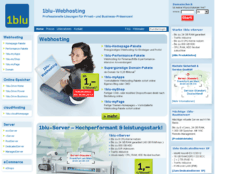 webhosting17.1blu.de screenshot
