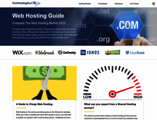 webhostingbest10.com screenshot