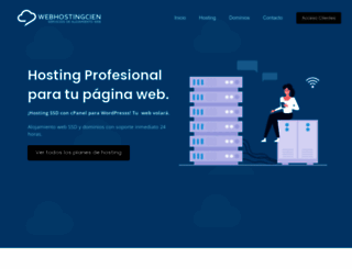 webhostingcien.com screenshot