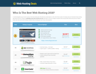 webhostingdeals.org screenshot
