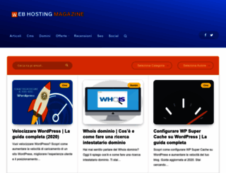 webhostingmagazine.it screenshot