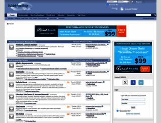 webhostingtalk.com screenshot