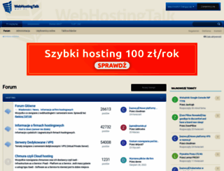 webhostingtalk.pl screenshot