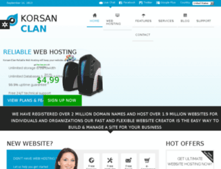 webi.korsan-clan.com screenshot