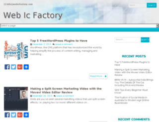 webicfactory.com screenshot