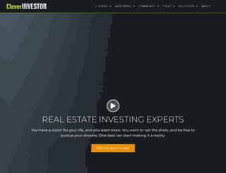 webinar.cleverinvestor.com screenshot