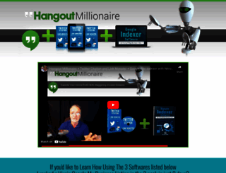 webinar.hangoutmillionaire.com screenshot
