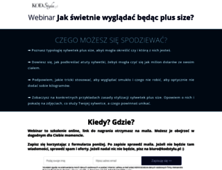 webinarkodstylu.pl screenshot