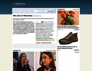 webindetail.com.clearwebstats.com screenshot