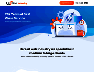 webindustry.com screenshot