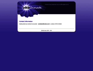 webinnate.co.uk screenshot