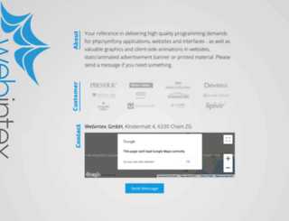 webintex.ch screenshot