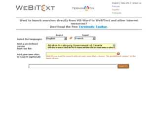 webitext.com screenshot