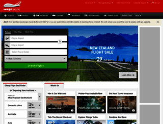 webjet.co.nz screenshot