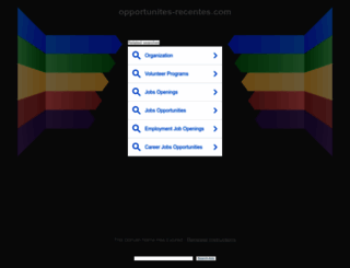 webjob.opportunites-recentes.com screenshot