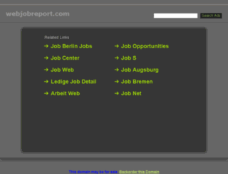 webjobreport.com screenshot